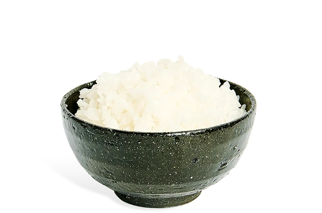 茶碗に盛られた白いご飯